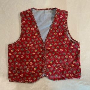 90s Cowgirl reversible vest🤠